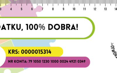 1,5% PODATKU, 100% DOBRA!